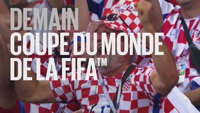 Bande-annonce: Coupe du Monde de la FIFA 1-2 finales du 11.07.2018 [RTS]