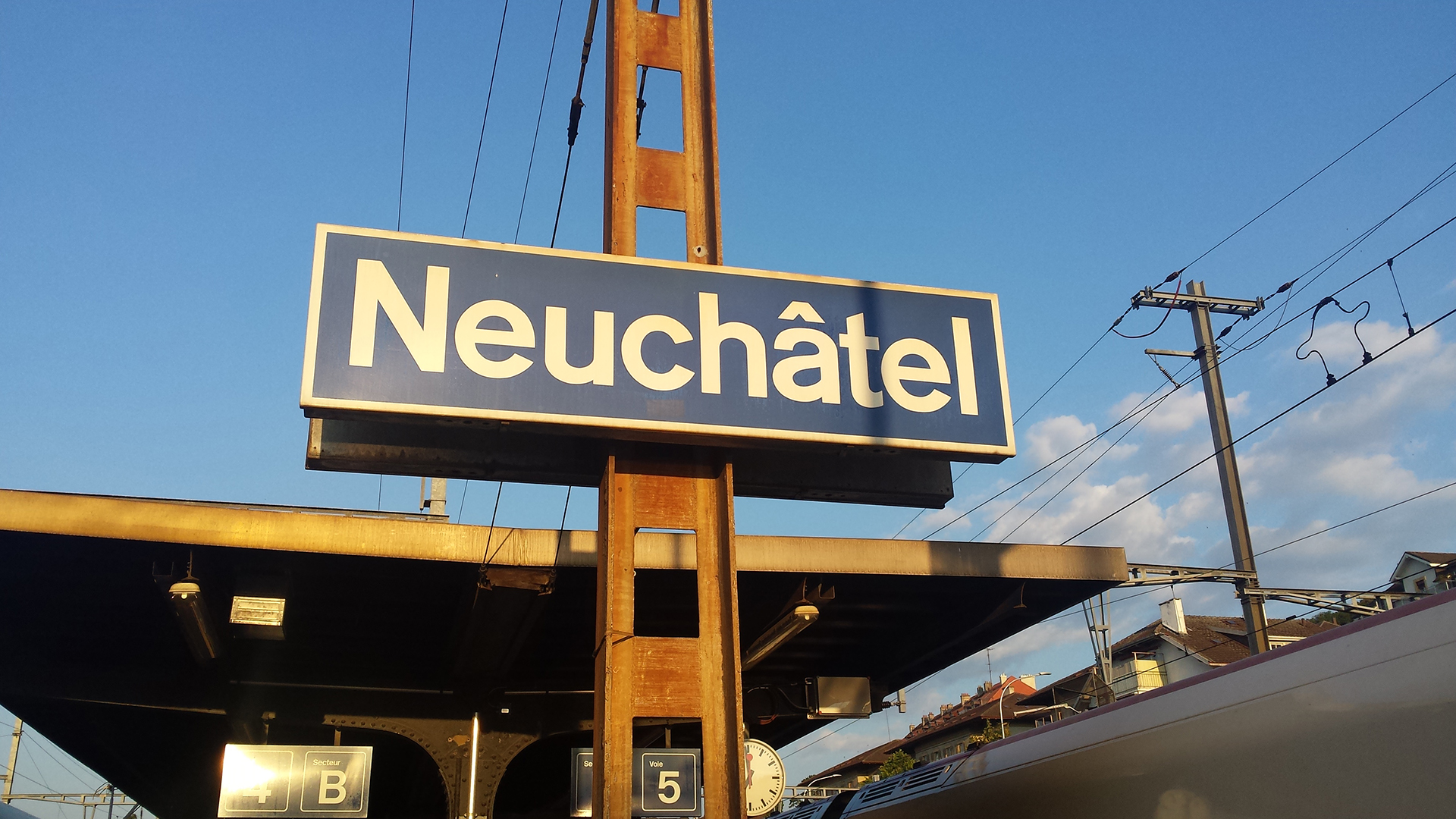 Escale à Neuchâtel!