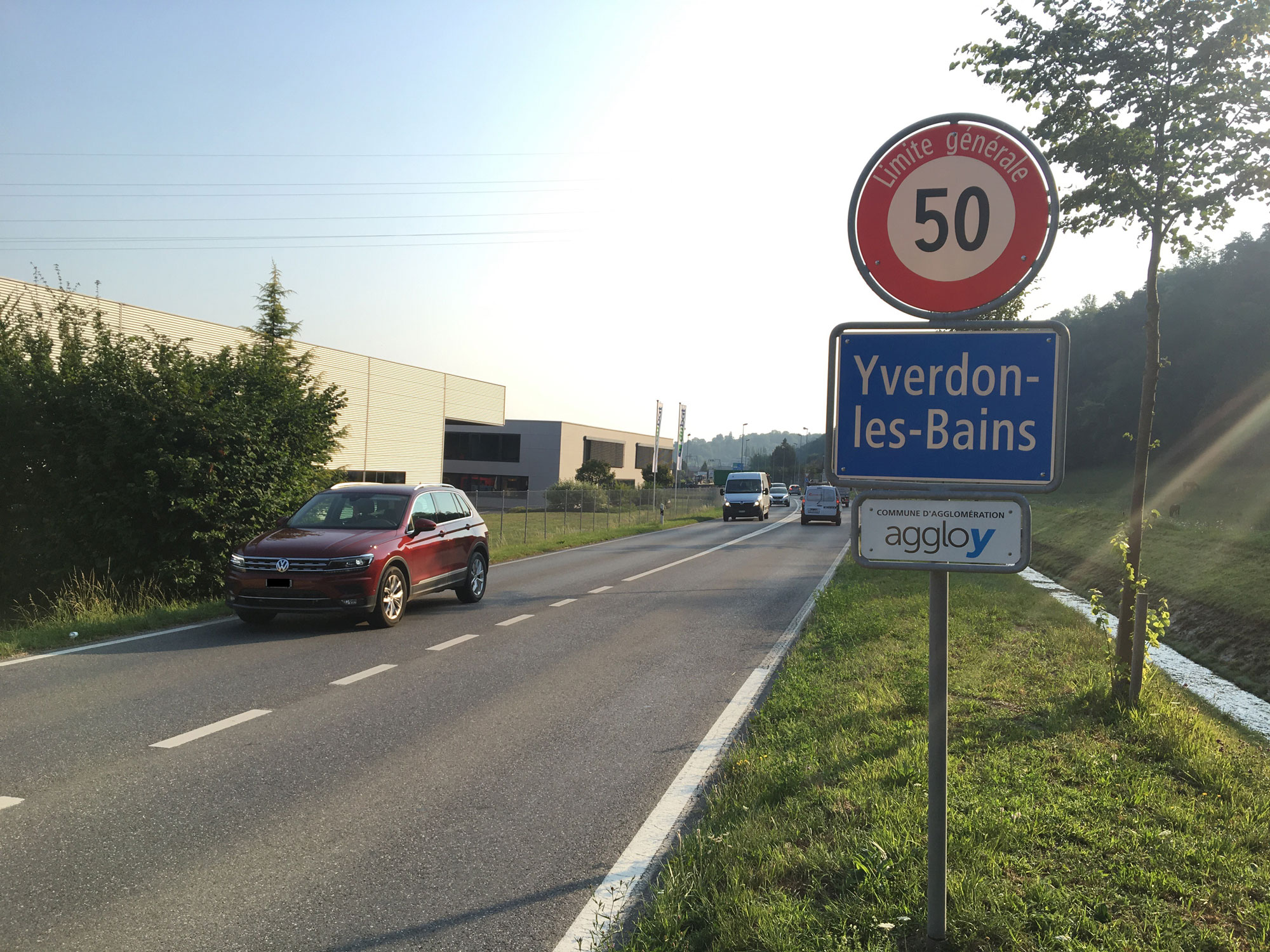 "On en parle" ramène sa fraise à Yverdon-les-Bains (VD), le lundi 23 juillet 2018.