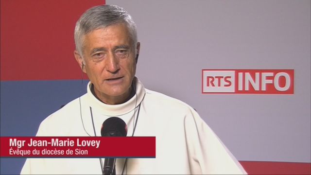 L'invité-e de Romain Clivaz (vidéo) - Monseigneur Jean Marie Lovey, évêque de Sion [RTS]