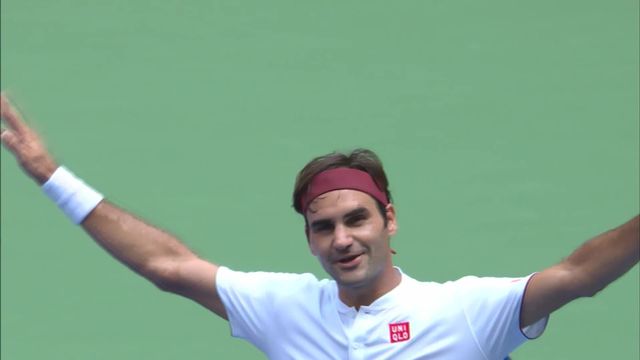 2e tour messieurs, B.Paire (FRA) - R.Federer (SUI) (5-7, 4-6, 4-6): les meilleurs moments de la victoire de Federer [RTS]