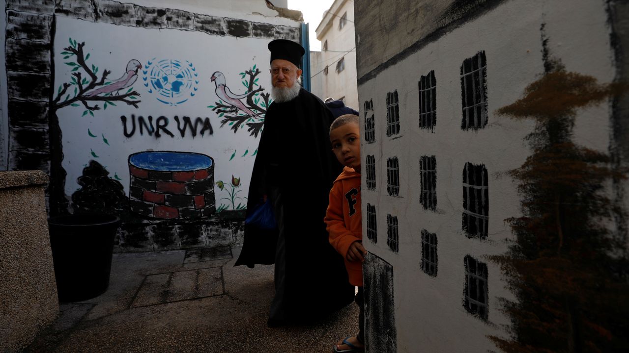 L'UNRWA aide environ 5 millions de réfugiés palestiniens. Ses coûts sont presque entièrement financés par des contributions volontaires d'Etats. [Mohamad Torokman - REUTERS]