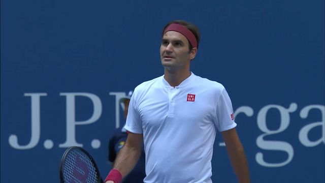 3e tour messieurs, N.Kyrgios (AUS) - R.Federer (SUI) (4-6, 1-6, 5-7) [RTS]