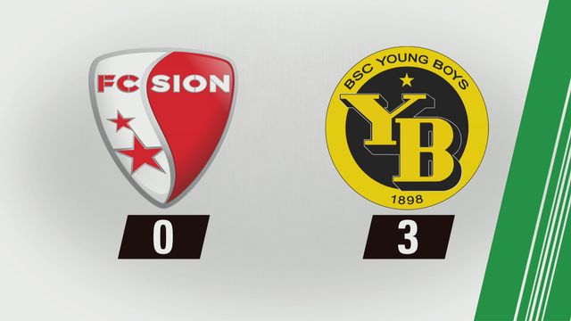 Sion - Young Boys (0-3): Tous les buts [RTS]