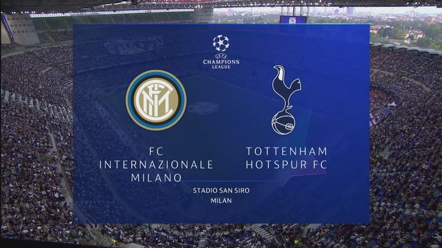 Ligue des champions, 1ère journée : Inter - Tottenham (2-1) [RTS]