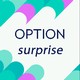 Le logo d'Option surprise. [RTS]