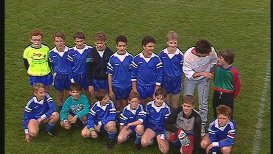 Finale du tournoi de football des juniors D romands 1990 [RTS]