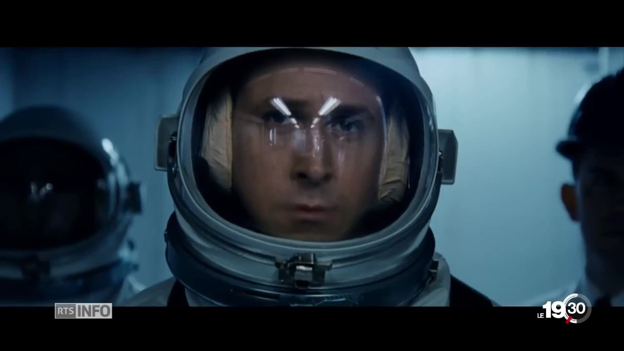 Le film First Man avec Ryan Gosling, retrace la mission de Neil Armstrong, premier homme a avoir marché sur la lune. [RTS]