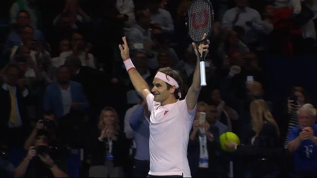 Finale, R. Federer (SUI) - M. Copil (ROU) (7-6, 6-4): Federer s'impose pour la neuvième fois à Bâle ! [RTS]