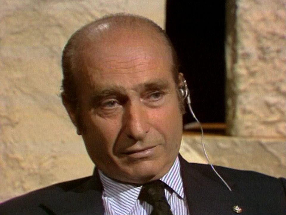 Juan Manuel Fangio, 1973. [RTS]
