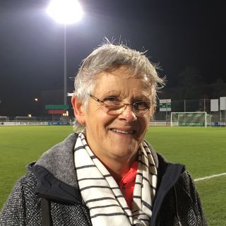 Linda Vialatte, 60 ans, dont 31 passés à la tête du FC Yverdon Féminin. [RTS - Reuters]