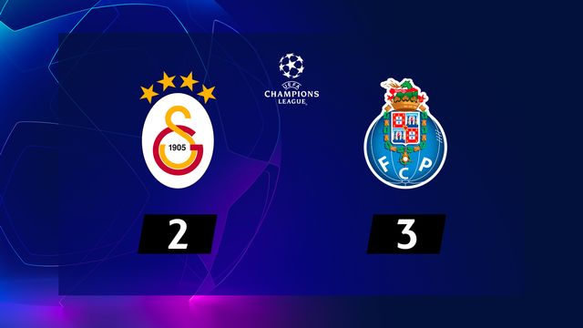 6e journée, Galatasaray - Porto (2-3): le résumé de la rencontre