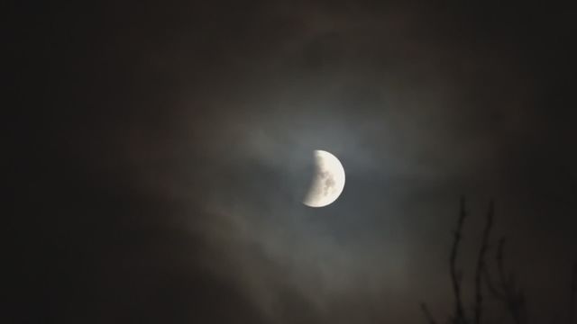 Derniere eclipse de lune avant 2022 en europe [RTS]
