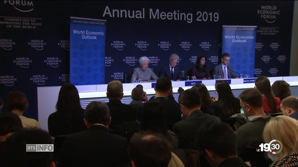 Ouverture du Forum de Davos dans un climat morose [RTS]
