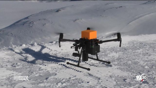 Les drones ouvrent de grands espoirs dans le sauvetage en montagne [RTS]