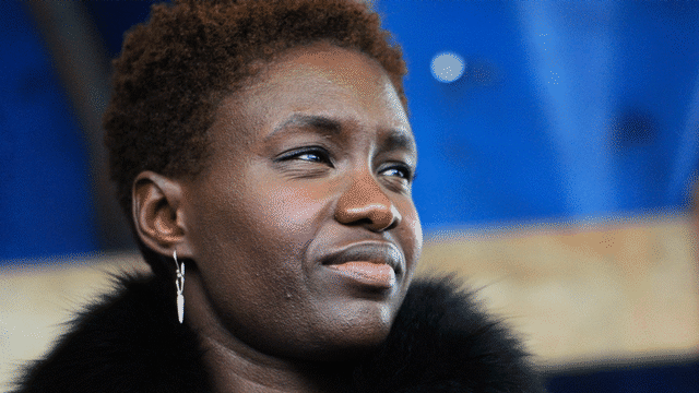 La journaliste, écrivaine et activiste française Rokhaya Diallo. [Philippe Huguen - AFP]