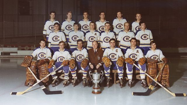 L'équipe du HC La Chaux-de-Fonds, saison 1968 - 1969 [Bibliothèque de la Ville de La Chaux-de-Fonds, Département audiovisuel, Fonds courant]