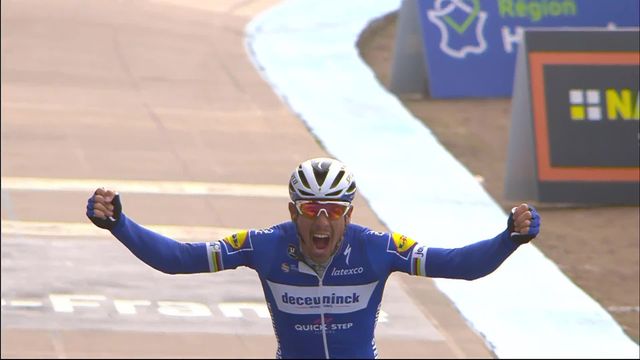 Paris-Roubaix: victoire de Philippe Gilbert (BEL) [RTS]