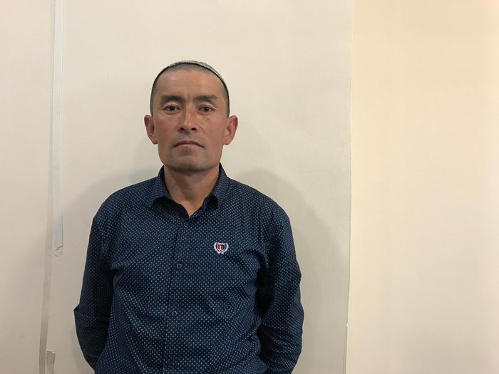 Yerjan Kurmanole, chinois détenu dans des camps chinois au Xinjiang pendant 11 mois.
