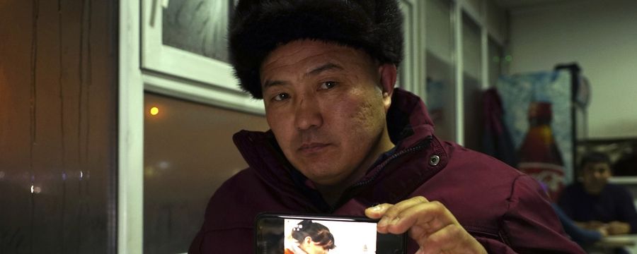 Orynbek Koksebek, ancien prisonnier des "camps de redressement" de la province chinoise du Xinjiang.