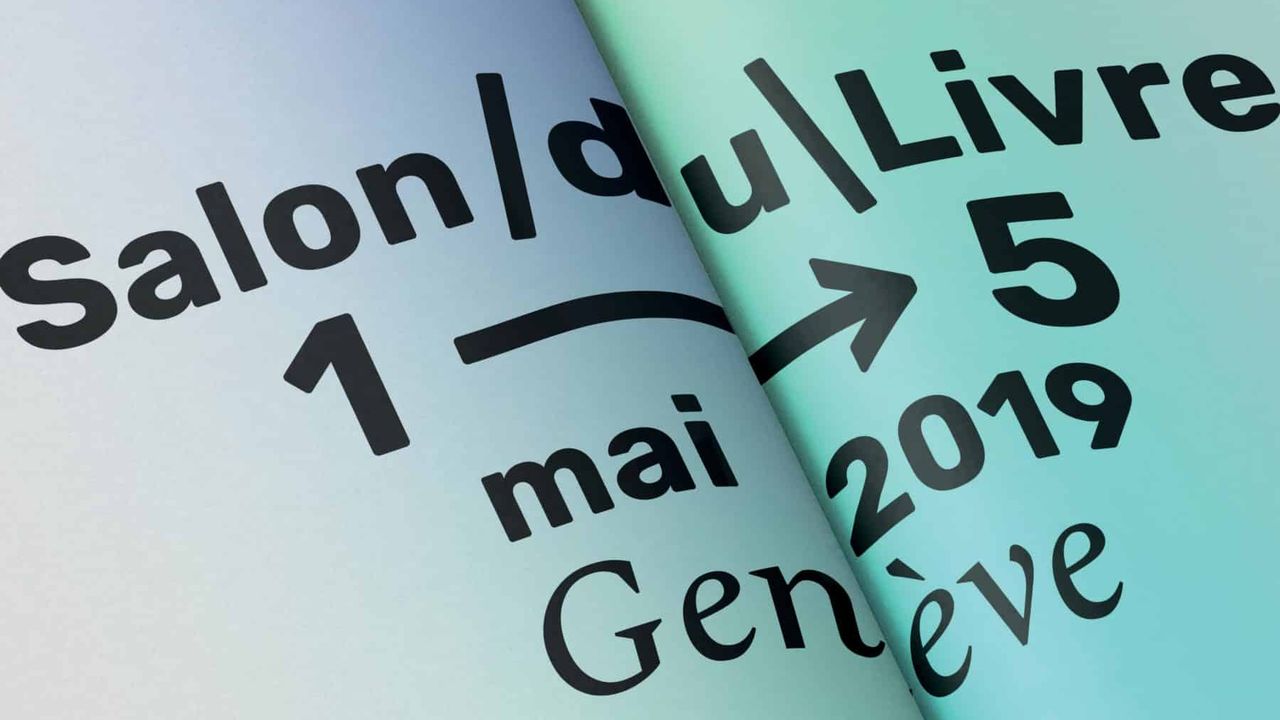 L'affiche du Salon du livre de Genève 2019. [salondulivre.ch]