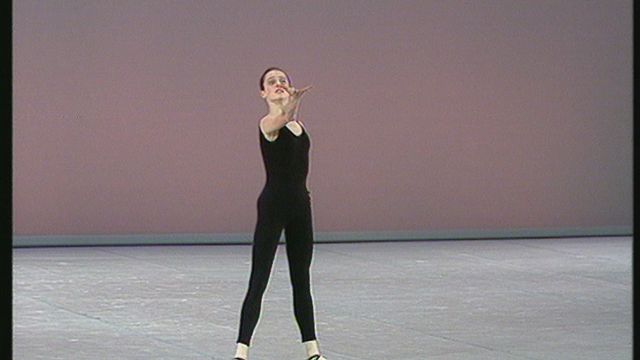 Ekaterina Menshish, danseuse Russie. Variation libre : Ozazenic, Beatles, E. Menshish. [RTS]