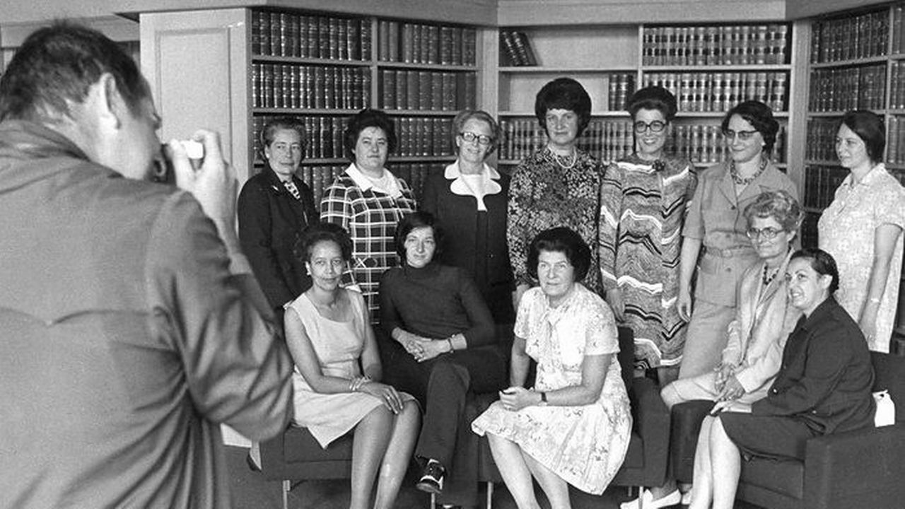 Femmes élues 1971. [Keystone]