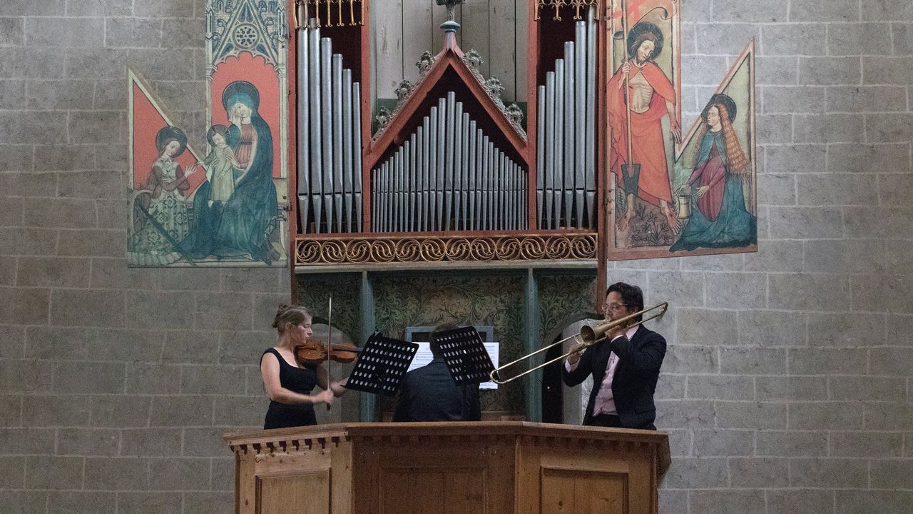 Concert lors de l'édition 2016 du Festival international de l'orgue de Valère. [Florian Bloesch - FIOA/flickr]