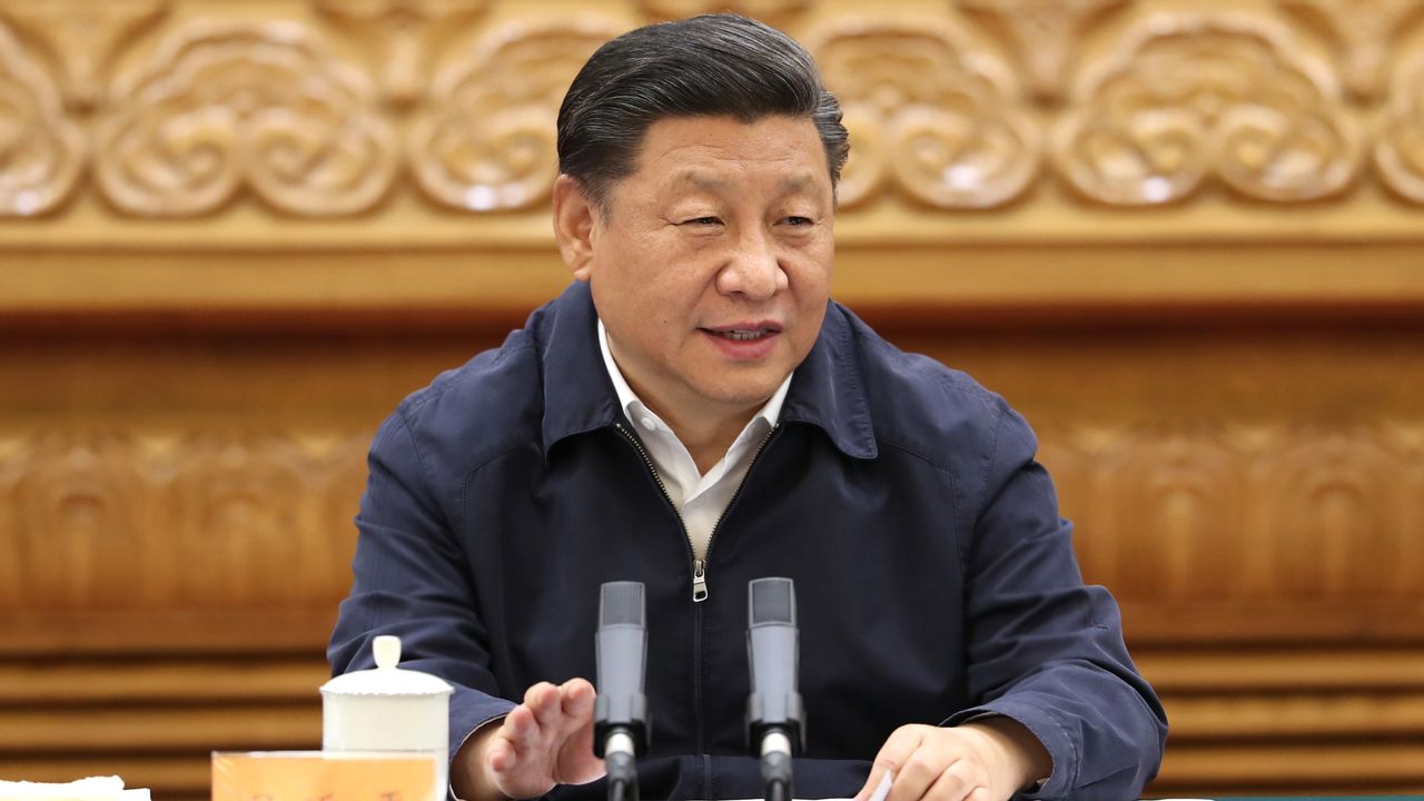 Le président chinois Xi Jinping, photographié début juillet à Pékin. [Huang Jingwen - Xinhua/AFP]