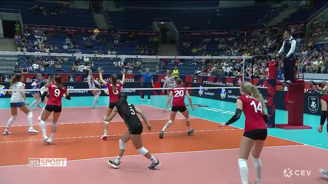 Volleyball, Européens dames : bilan de l’équipe de Suisse avant son match face à la Russie [RTS]