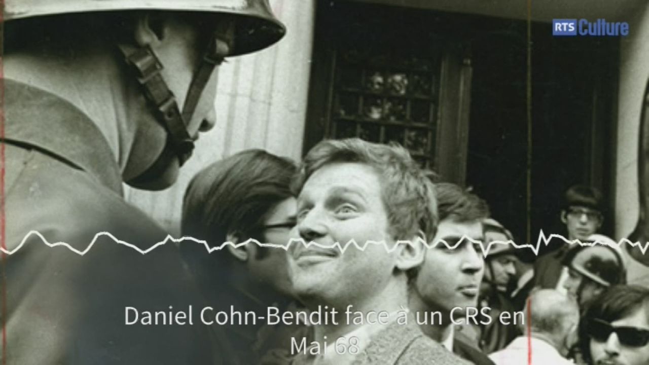 Comment les icônes de Mai 68 ont été fabriquées? (image: Gilles Caron-Fondation Gilles Caron) [RTS]