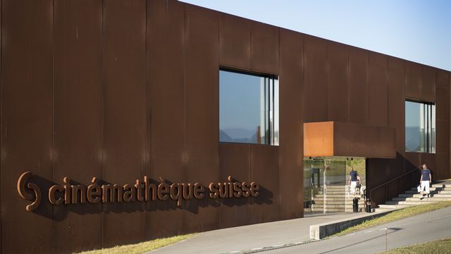 Le nouveau centre de recherche et d'archivage de la Cinémathèque suisse. [Laurent Gillieron - Keystone]