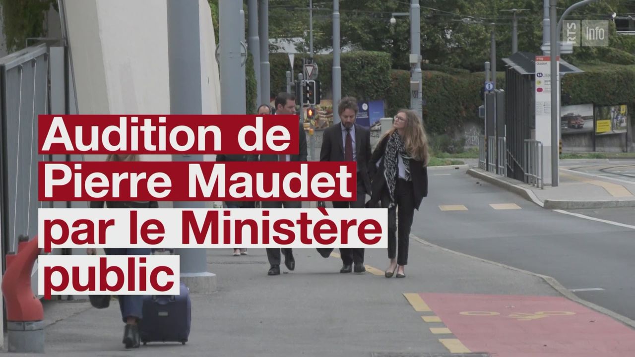 Audition de Pierre Maudet [RTS]