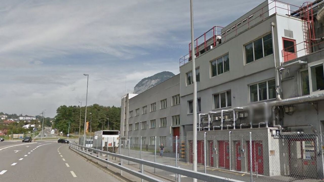 L'usine Siegfried (anciennement BASF) à Evionnaz. [DR - Capture d'écran Google Maps]