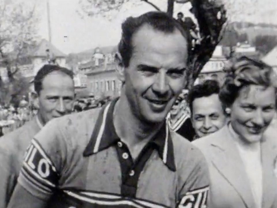 Hugo Koblet et Ferdi Kubler, deux héros du cyclisme.