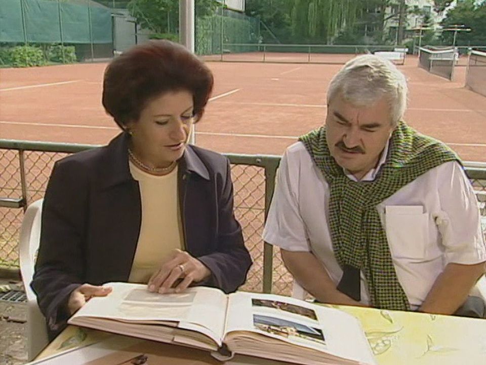 Les parents de Roger Federer en 2003. [RTS]