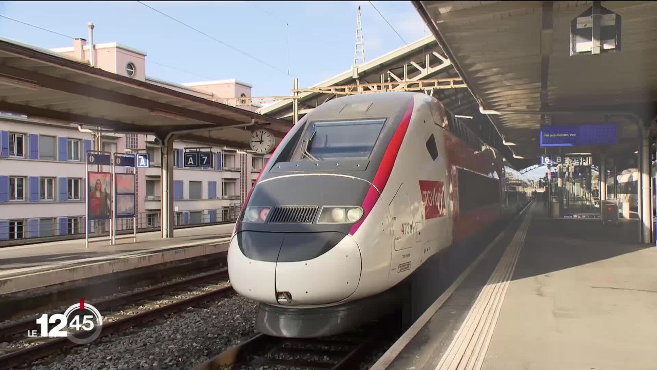 TGV, 30% de places supplémentaires et plus souvent pour la liaison vers Paris [RTS]