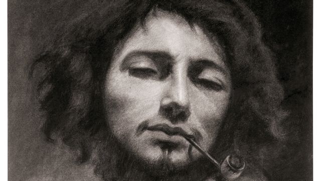 Courbet, L'homme à la pipe, après 1849. [Patrick Goetelen - Collection Jean Bonna, Genève]