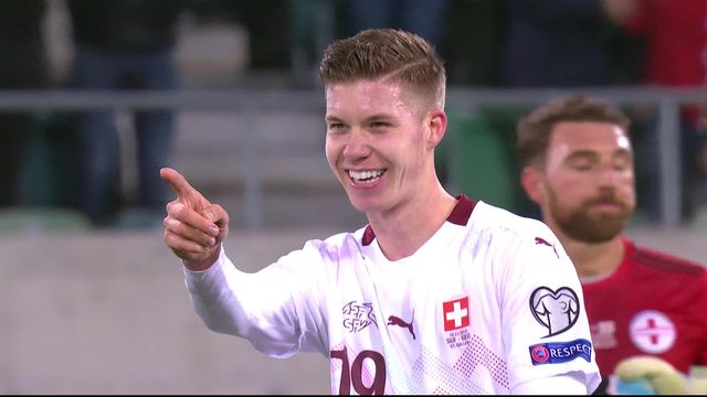 Gr.D, Suisse - Géorgie (1-0): victoire de la Suisse grâce à un but d'Itten [RTS]