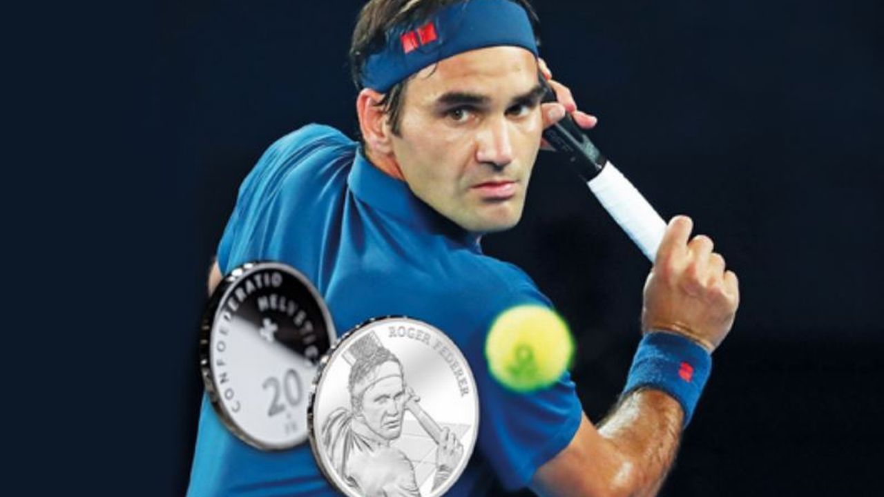 Federer avait déjà eu les honneurs d'un timbre en 2007. [swissmint.ch - SRI]