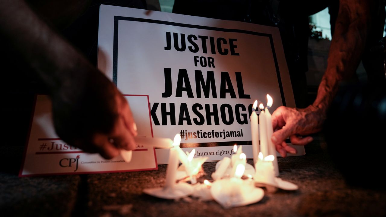 Cinq Saoudiens ont été condamnés à mort pour le meurtre de Jamal Khashoggi. [Sarah Silbiger - Reuters]