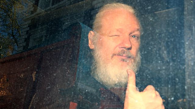 Julian Assange, fondateur de WikiLeaks. [Hannah McKay - Reuters]
