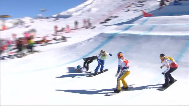 Snowboardcross, finale dames : Samkova (CZE) remporte le général avec maîtrise [RTS]