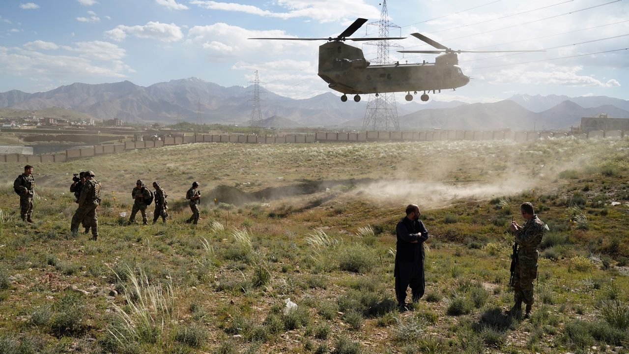 Des militaires américains stationnés en Afghanistan. [Thomas Watkins - AFP]
