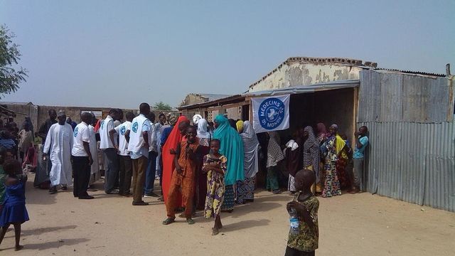 Un centre de soins de Médecins du monde dans un village au Nigeria. [Médecins du monde]