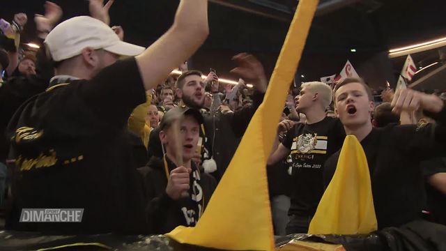 Hockey: En immersion avec les supporters d’Ajoie [RTS]