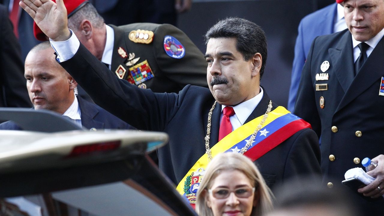 Le président vénézuélien Nicolas Maduro, photographié le 7 août 2019. [Leonardo Fernandez - AP Photo]