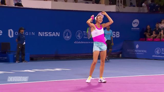 WTA Hua Hin: le beau parcours de Leonie Küng continue [RTS]