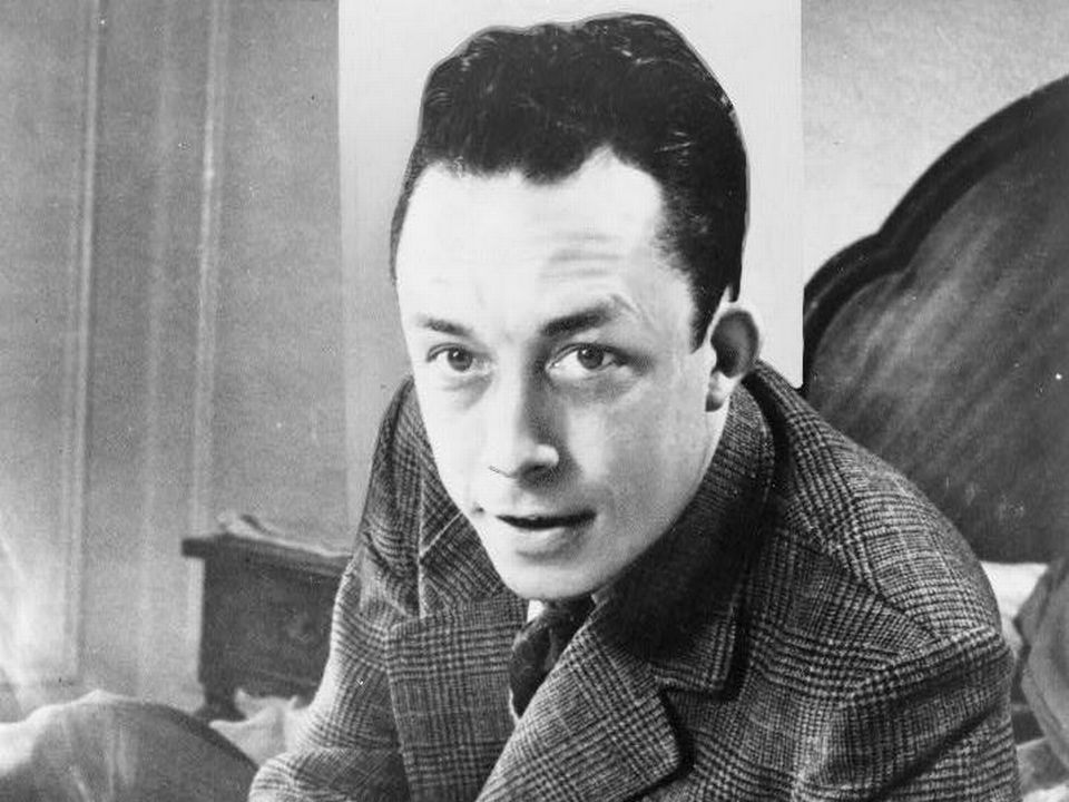 Albert Camus en 1957 [Wikimedia]