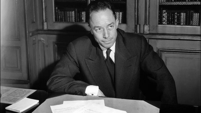 Albert Camus en 1957. [AFP]